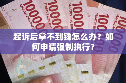 济南起诉后拿不到钱怎么办？如何申请强制执行？
