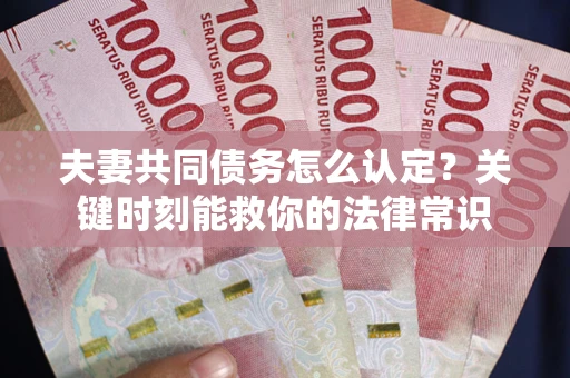济南夫妻共同债务怎么认定？关键时刻能救你的法律常识